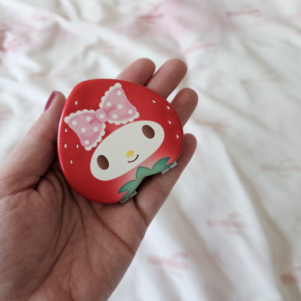My Melody Strawberry Compact Mirror